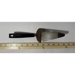 Ekco Vintage Pie/Cake Server 9.5” Black Corn Cob Handle Serving Kitchen Utensil